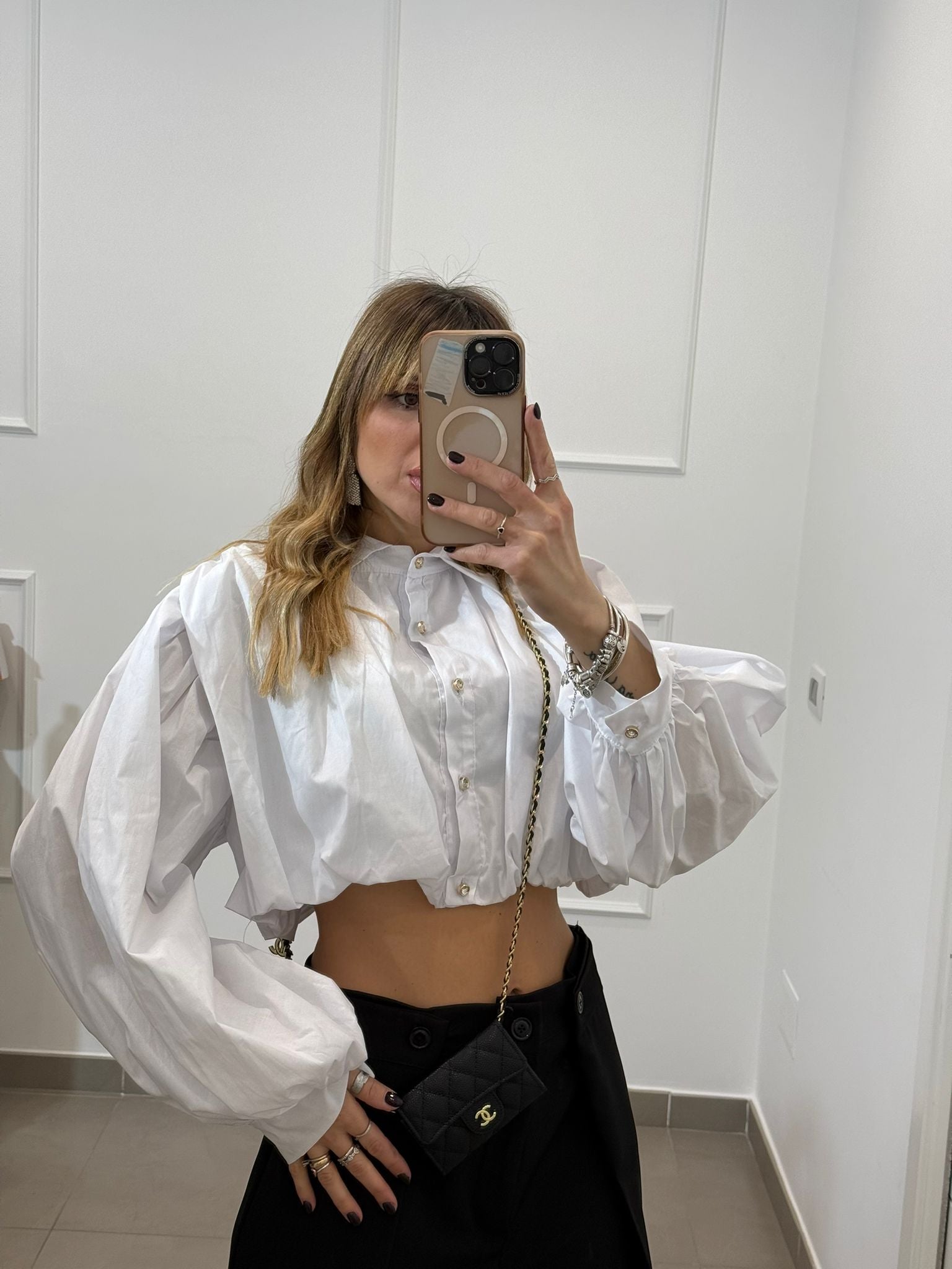 Camicia crop BALLON