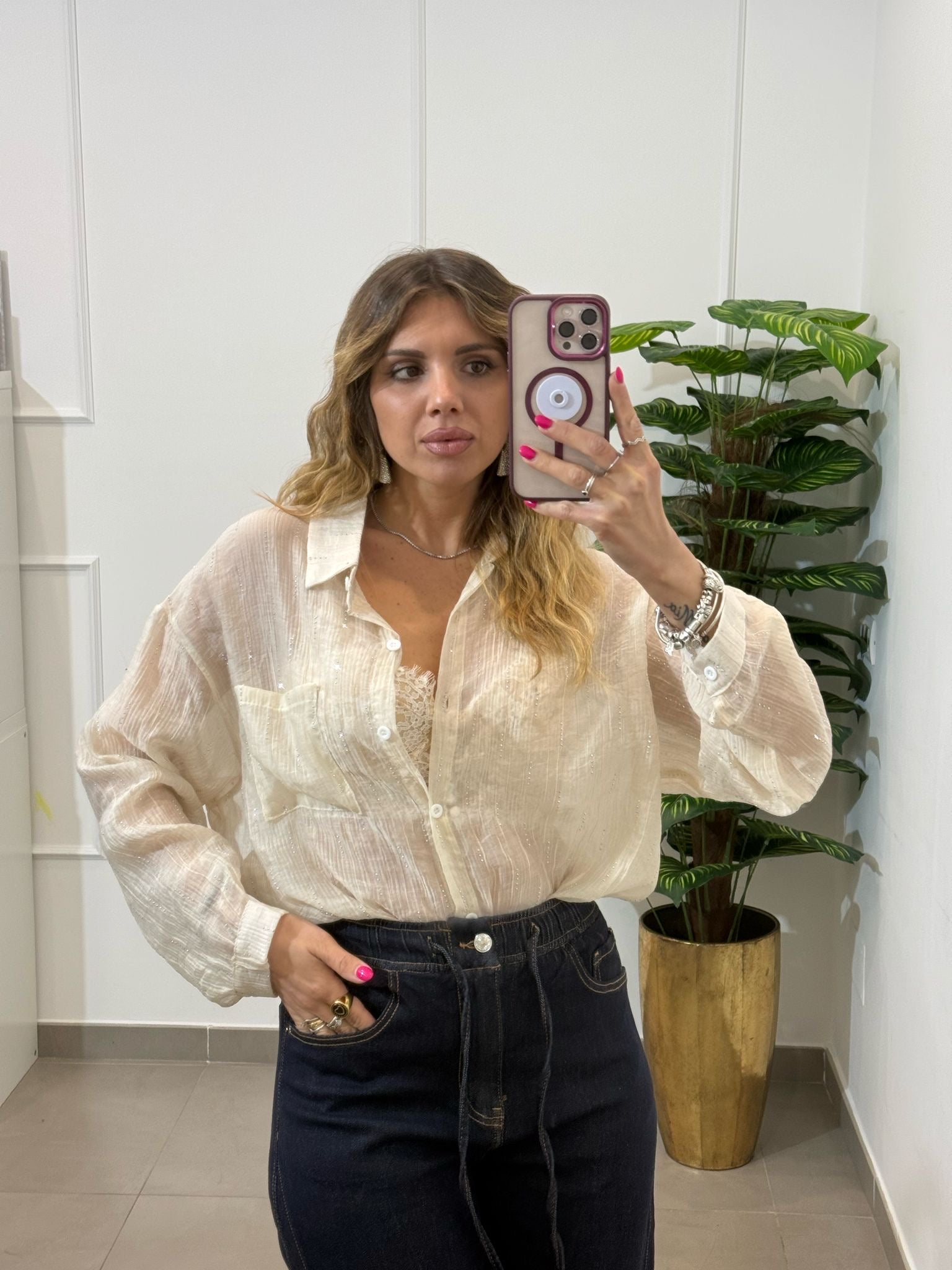 Camicia shine