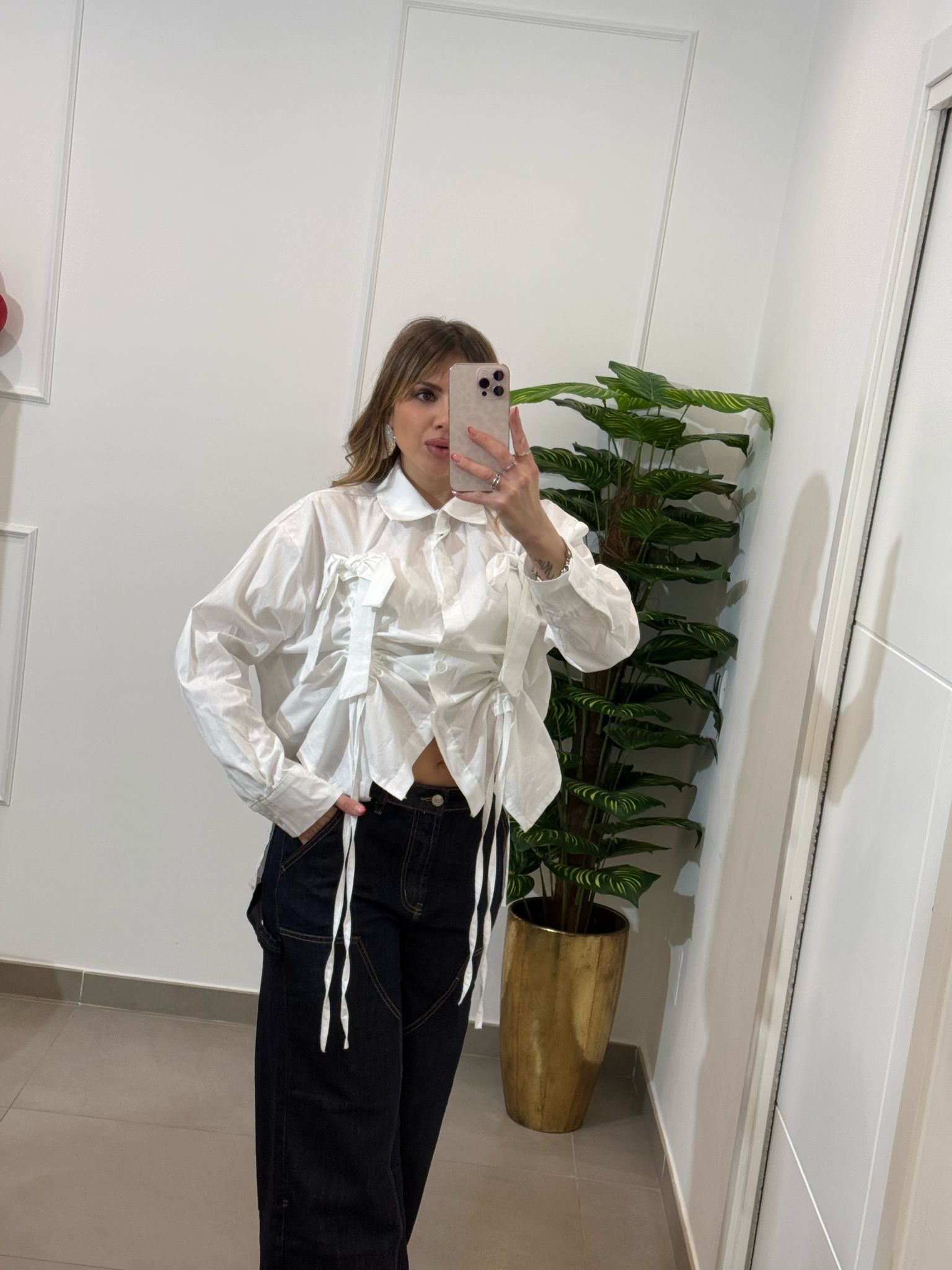 Camicia fiocchi