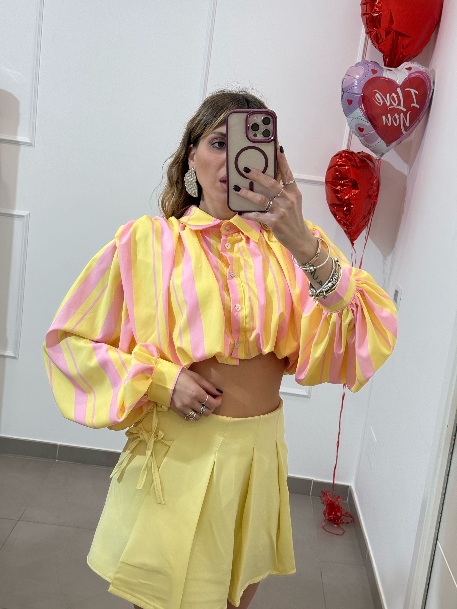 Camicia raimbow