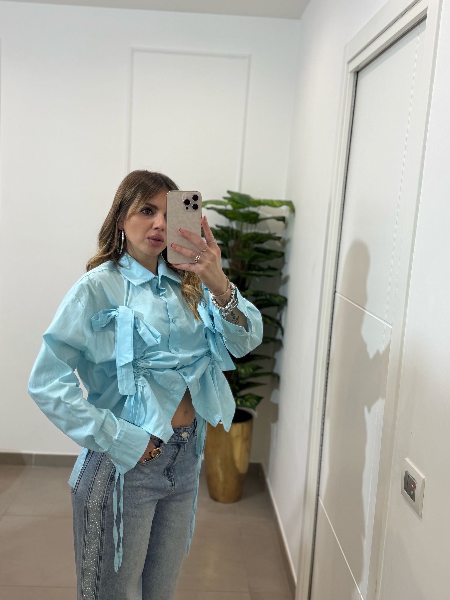 Camicia fiocchi