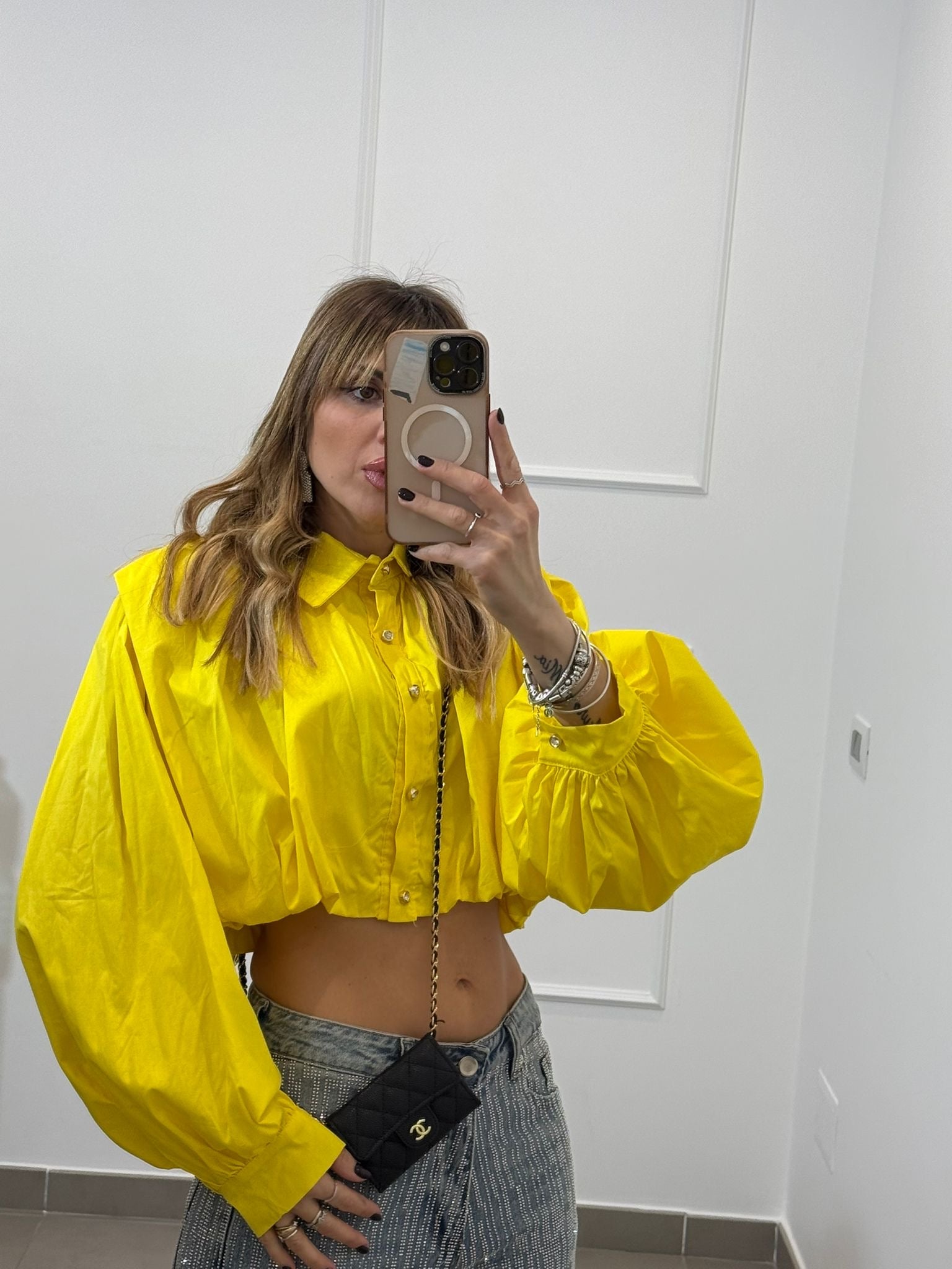 Camicia crop BALLON