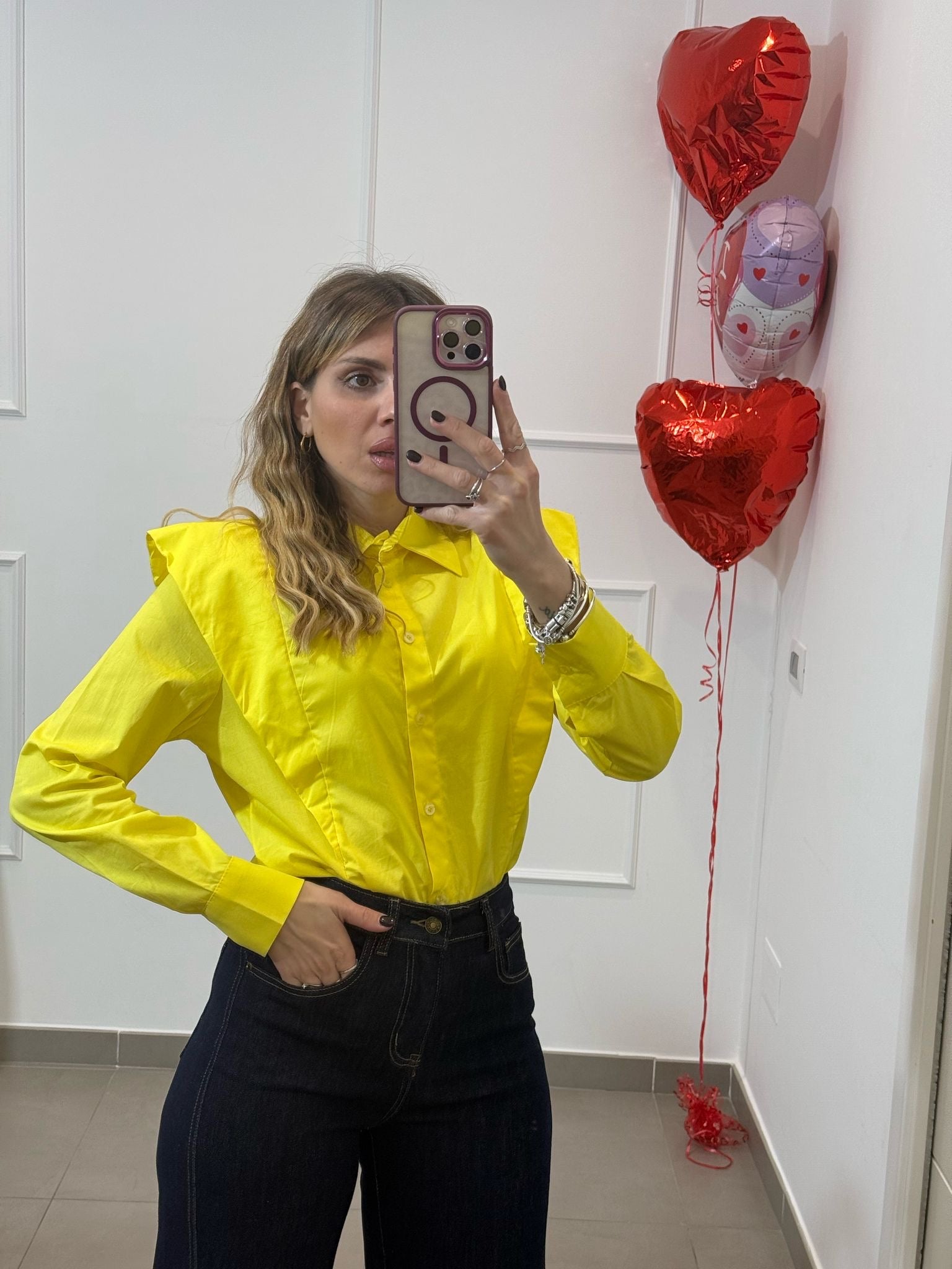 Camicia butterfly