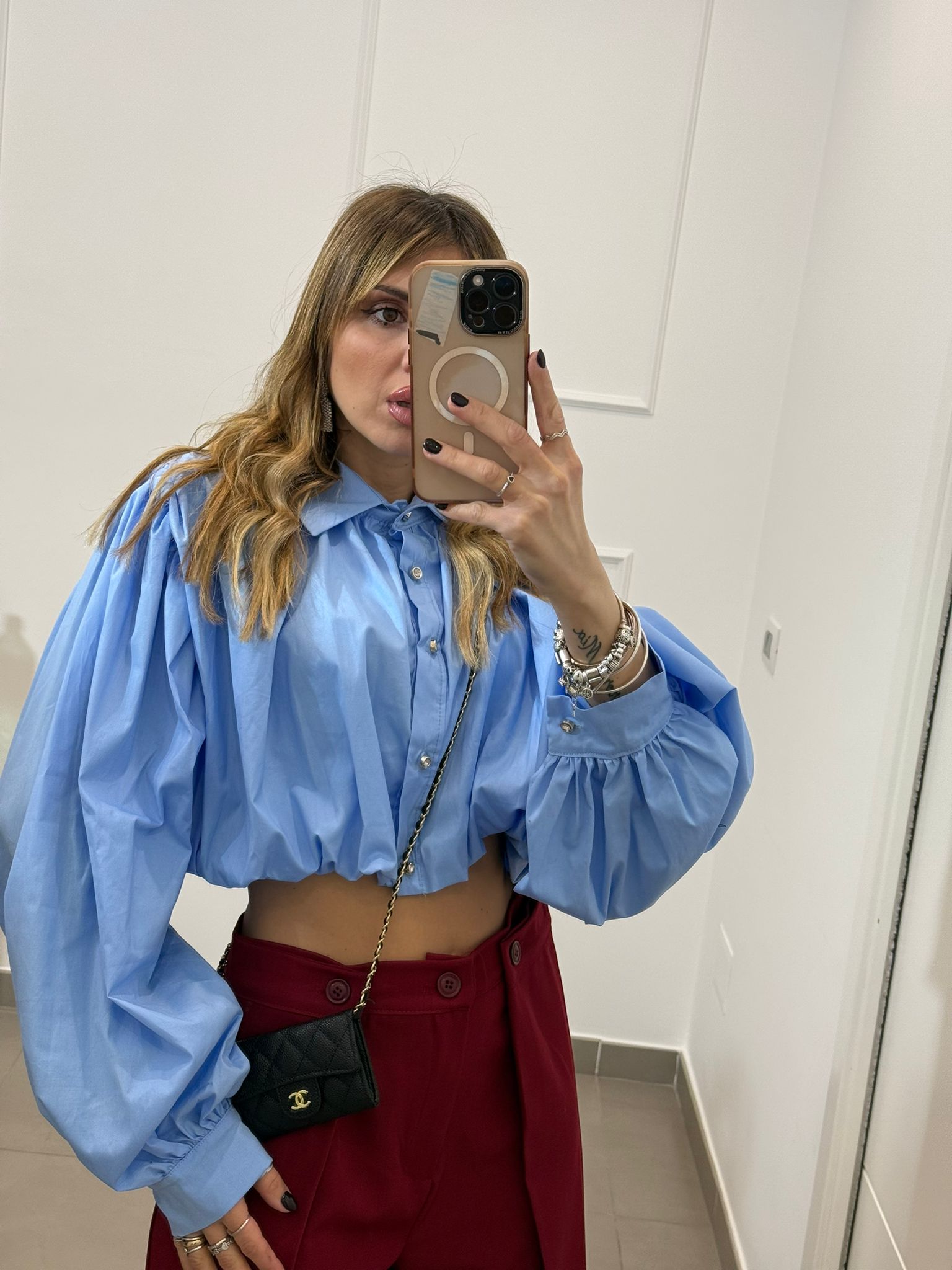 Camicia crop BALLON
